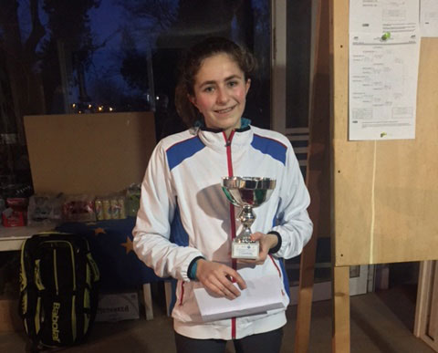Giulia Rabuzzi vince il torneo di 4° cat. al TC APUA