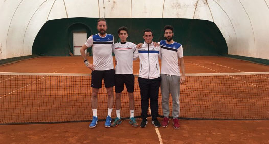 Tennis Club Pistoia, finisce con una sconfitta l’avventura nel Campionato Invernale