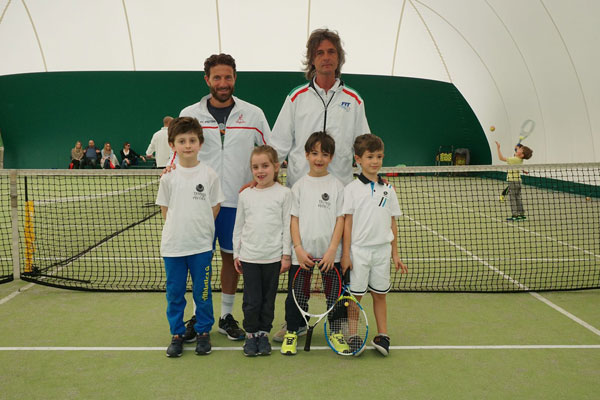 La Scuola tennis del Tc Pistoia a Roma per gli Internazionali di categoria