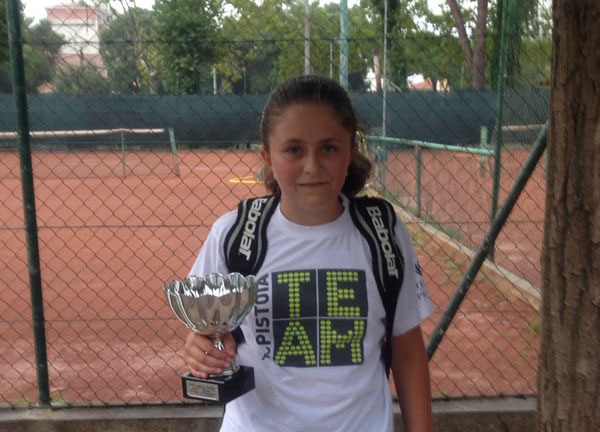 Giulia Rabuzzi vince torneo under 10
