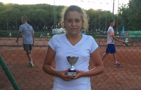 Giulia Rabuzzi ha vinto il Torneo Under 12 